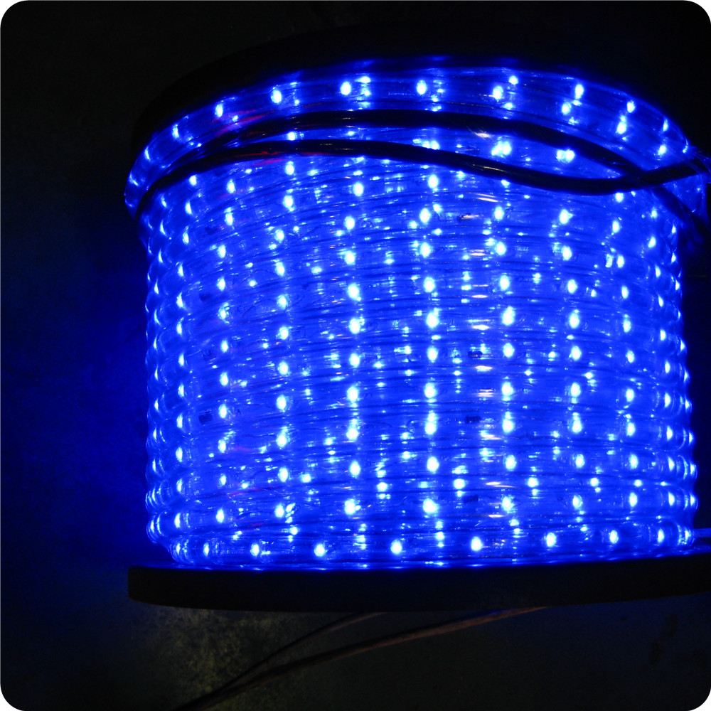 VERTICAL BLUE 2WIRES LED ROPE LIGHT