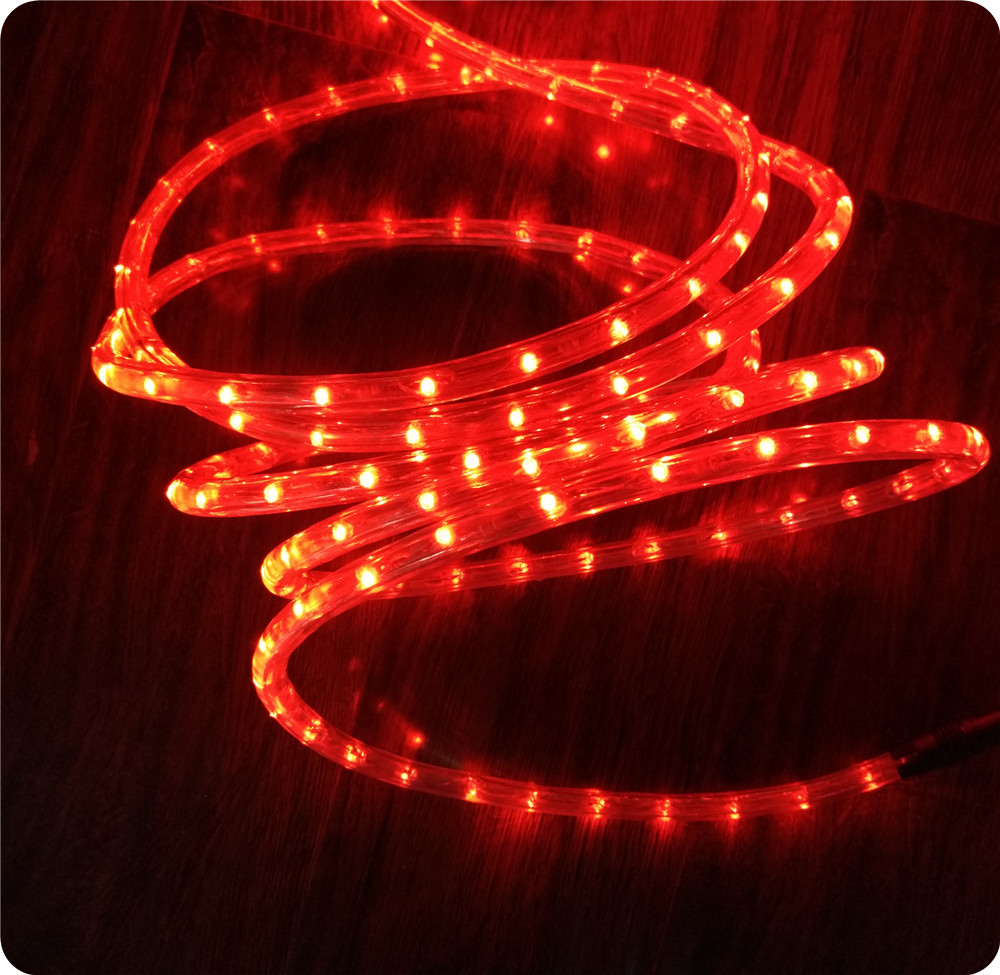 VERTICAL RED 2WIRES LED ROPE LIGHT