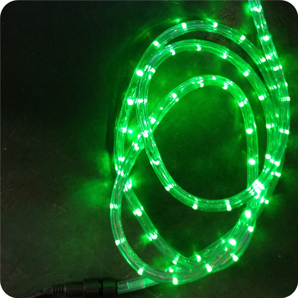 VERTICAL GREEN 2WIRES LED ROPE LIGHT