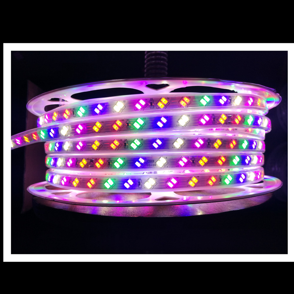 BEVEL DOUBLE ROWS 5730 120L 12mm COLORFUL LED STRIP LIGHT